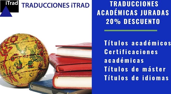 20% DE DESCUENTO EN TRADUCCIÓN DE DOCUMENTOS ACADÉMICOS