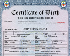 certificado nacimiento traduccion